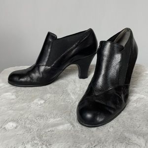 Aerosoles Besotted Leather Booties - Size 6.5